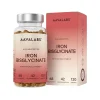Aavalabs Eisenbisglycinat mit Vitamin C | Hochdosiert für Eisenmangel | 4-Monats-Vorrat> Sale