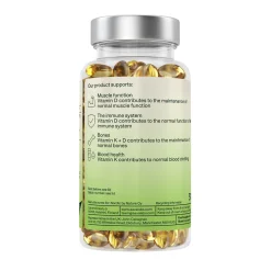 Aavalabs Vitamin D3 K2 2000 IE hochdosiert | Hochdosiert mit Olivenöl | 6-Monats-Vorrat><noscript><img width=