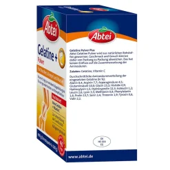 ® Gelatine Pulver Plus Mit Vitamin C | 400 g>Abtei Online