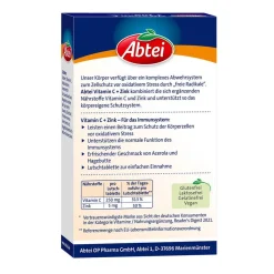 Vitamin C + Zink|Abtei Discount