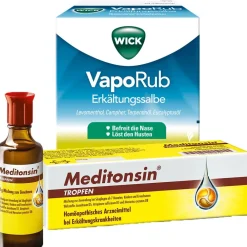 Abwehrset VapoRub + Meditonsin® Tropfen>WICK Hot