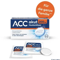 ® akut 200 mg bei Husten - Schleimlöser für die ganze Familie, ab 2 Jahren>ACC Clearance