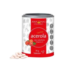 ACEROLA Lutschtabletten ohne Zuckerzusatz>