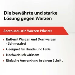 Acetocaustin Warzenpflaster| Online