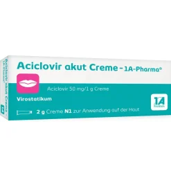 Aciclovir akut Creme - 1A Pharma®|1 A Pharma