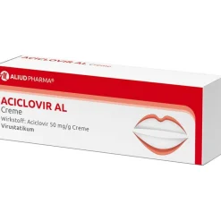 Aciclovir AL Creme bei Lippenherpes|Aliud Sale