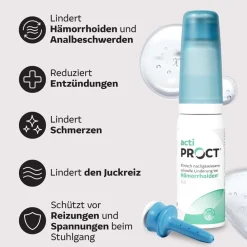 ActiProct Gel® Behandlung von Hämorrhoiden – Kühlendes Gel zur Behandlung von Hämorrhoiden - Behandlung und Vorbeugung><noscript><img width=