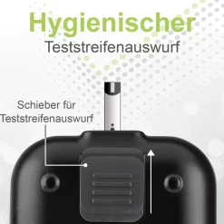 adia Blutzuckermessgerät (mg/dl) + 10 Teststreifen>diabetikerbedarf Clearance