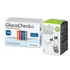 adia Blutzuckerteststreifen, 50 Stück + 100 Universal-Lanzetten|diabetikerbedarf Discount