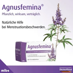 Agnusfemina® – natürliche Hilfe bei Menstruationsbeschwerden>