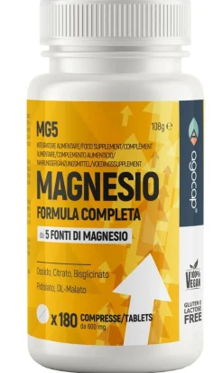 Agocap – Magnesium Komplex aus 5 Quellen – für Muskeln, Energie & Nerven – Nahrungsergänzungsmittel> Hot