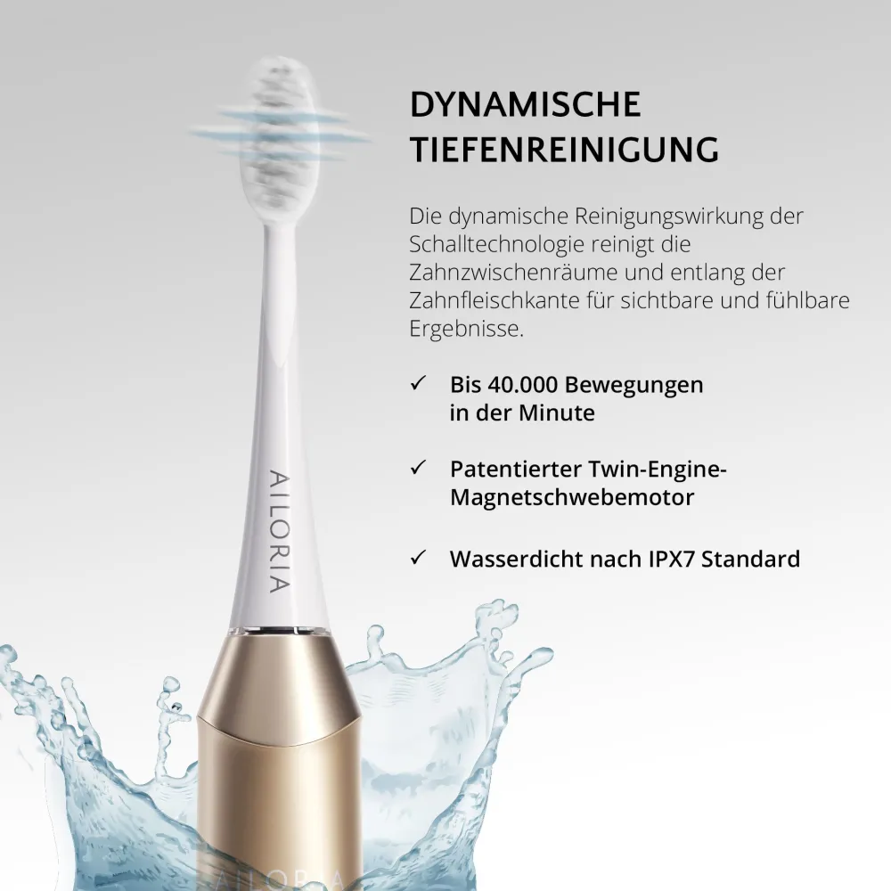 SHINE BRIGHT USB-Schallzahnbürste|AILORIA Clearance