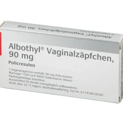 Albothyl® Vaginalzäpfchen| Hot