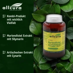 allcura Mariendistel mit Artischocke und Löwenzahn> Outlet