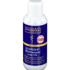 ® Mildshampoo Urea 5% - Kopfhautschonendes, schuppenlösendes Shampoo bei trockener, juckender Kopfhaut|Allergika Clearance
