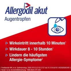 Allergodil® akut Duo: Allergie Kombipack mit Nasenspray (10 ml) und Augentropfen (4 ml), Antiallergikum mit Azelastinhydrochlorid><noscript><img width=