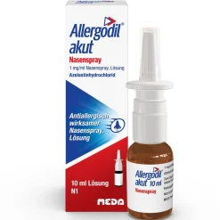 Allergodil® akut Nasenspray: Azelastin Spray gegen Heuschnupfen & nicht-saisonale allergische Rhinitis| Discount