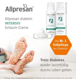Allpresan diabetic INTENSIV Schaum-Creme| Online