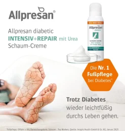 diabetic INTENSIV + REPAIR Schaum-Creme mit Urea>Allpresan Online