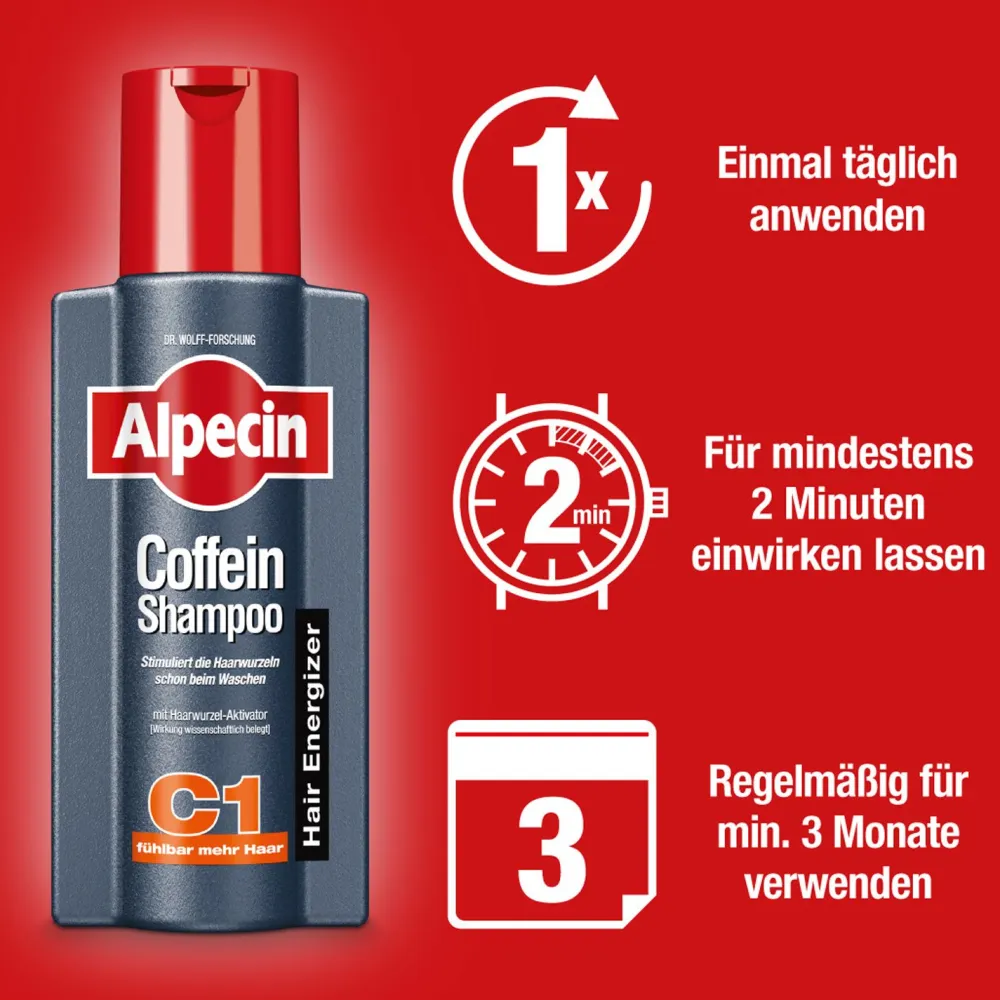 Coffein-Shampoo C1|Alpecin Sale
