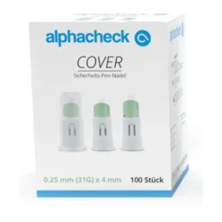 alphacheck COVER Sicherheits-Pen-Nadeln| Clearance