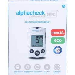 ALPHACHECK® professional Blutzuckermessgerät mmol/l eco><noscript><img width=