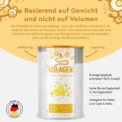 ALPHA FOODS Kollagen Elastin+ Hyaluronsäure Vanille| Best