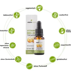 Alphavitalis® Vitamin D3 K2 Tropfen| Hot