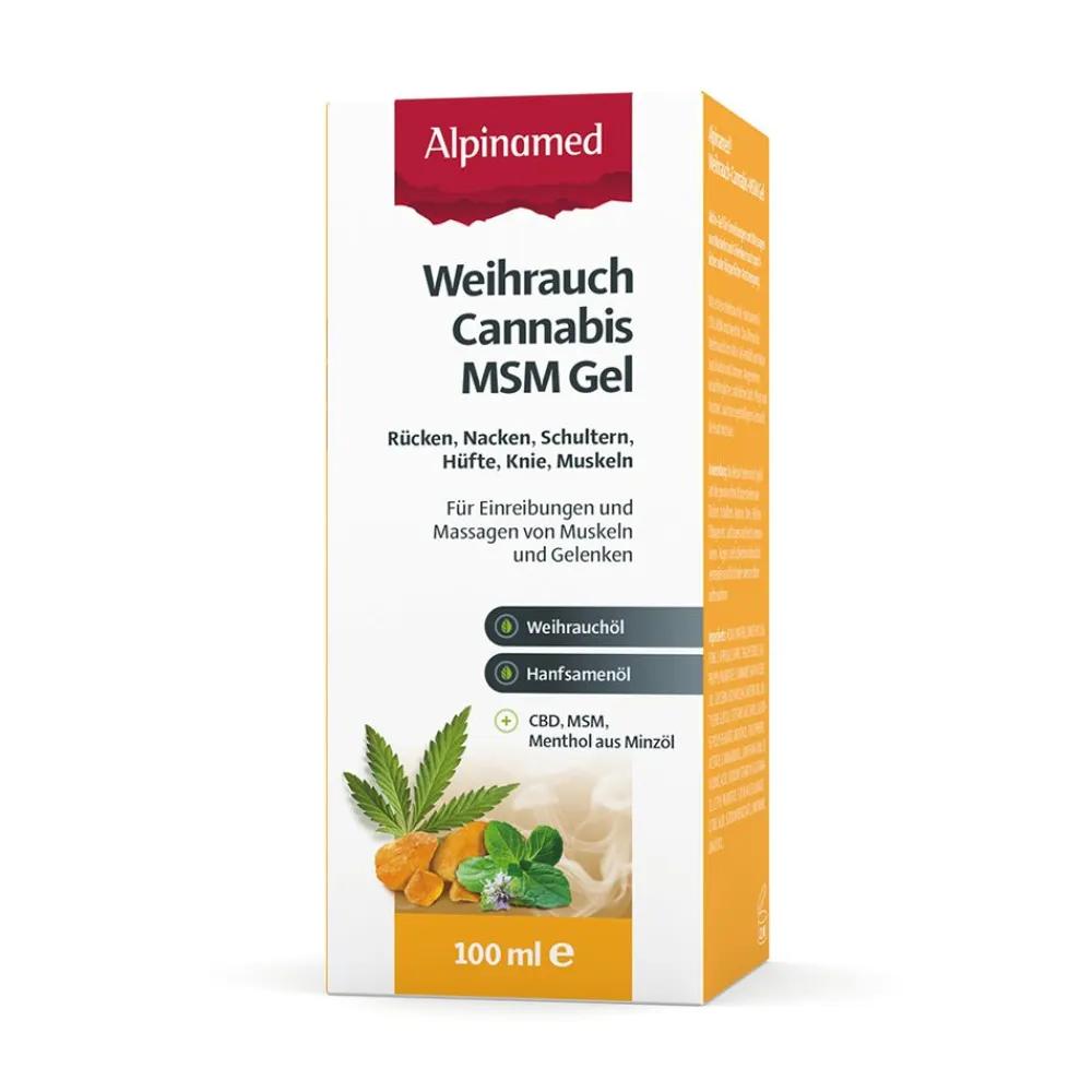 ® Weihrauch Cannabis MSM Gel>Alpinamed Outlet