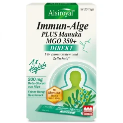 Immun-Alge plus Manuka 350+ DIREKT 20Sticks|Alsiroyal Best