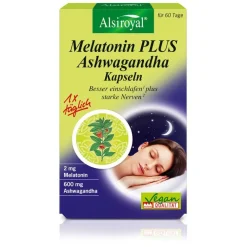 Melatonin Ashwagandha 60er>Alsiroyal Outlet