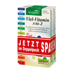 Viel-Vitamin A-Z Doppelpack 60Kapseln>Alsiroyal Hot