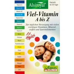 Viel-Vitamin A-Z 30Kapseln|Alsiroyal Clearance