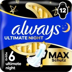 always Binde Ultimate Night - Max Protection> New