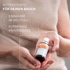 Amara-Tropfen bei Verdauungsstörungen, z.B. Sodbrennen, Übelkeit, Blähungen – mit Bitterstoffen|WELEDA Discount