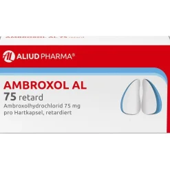 Ambroxol AL 75 retard zur Erleichterung des Abhustens bei erkältungsbedingter Bronchitis (Schleimlöser)><noscript><img data-lazyloaded=