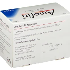 Amofin® 5 % Nagellack gegen Nagelpilz| Hot