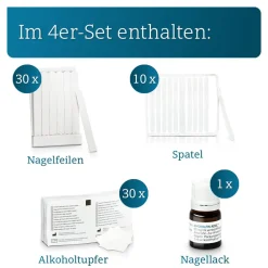 ADGC® wirkstoffhaltiger Nagellack gegen Nagelpilz inkl. Set><noscript><img width=