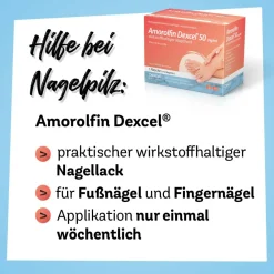 Dexcel® 50 mg/ml, bei Nagelpilz>Amorolfin Outlet