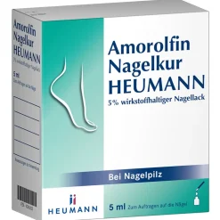 Nagelkur Heumann 5% wirkstoffhaltiger Nagellack>Amorolfin