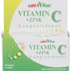 AmosVital® Vitamin C+Zink Depot Kapseln><noscript><img width=