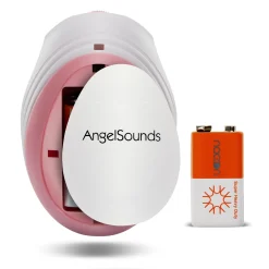 - JPD-100S(mini) Set - Ultraschall Fetal-Doppler - Cremeweiß-Pink|AngelSounds Outlet