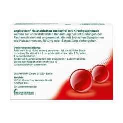 anginetten® Halstabletten zuckerfrei mit Kirschgeschmack> Online