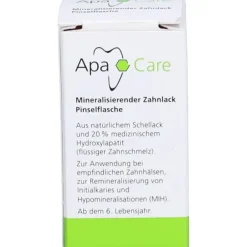 Zahnlack in der Pinselflasche|ApaCare