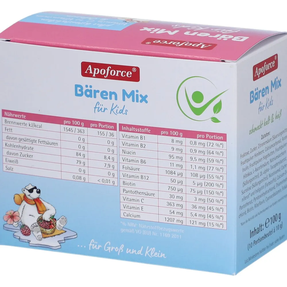 Apoforce® Bären Mix für Kids|