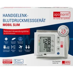 ® Mobil Slim Handgelenk-Blutdruckmessgerät|Aponorm Outlet
