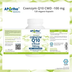 ® Coenzym Q10 CWD Ubiquinon Kapseln - 100 mg|Aportha New