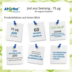 ® natürliches Jod aus Seetang Kapseln - 75 µg>Aportha Outlet