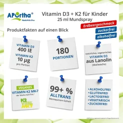 ® Vitamin D3 + K2 - Kinder-Spray>Aportha Sale