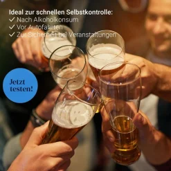 Aspilos Alkohol Selbsttest für Zuhause| New
